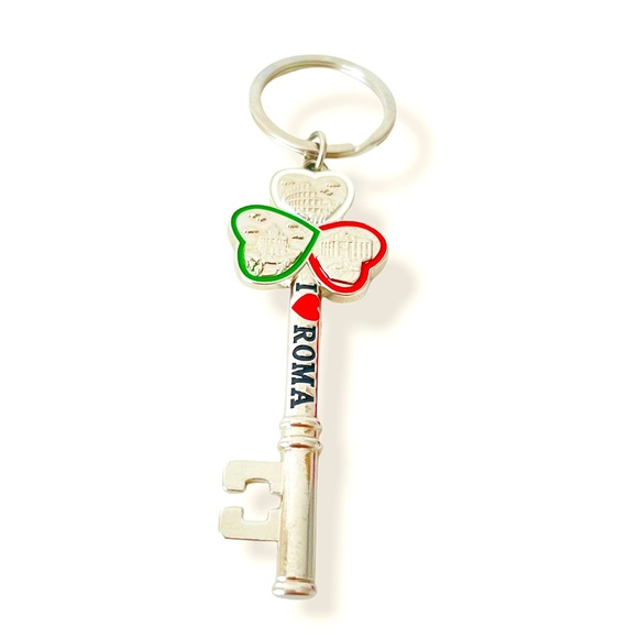 Italy Souvenir Metal Keychain NWOT - Picture 2 of 2
